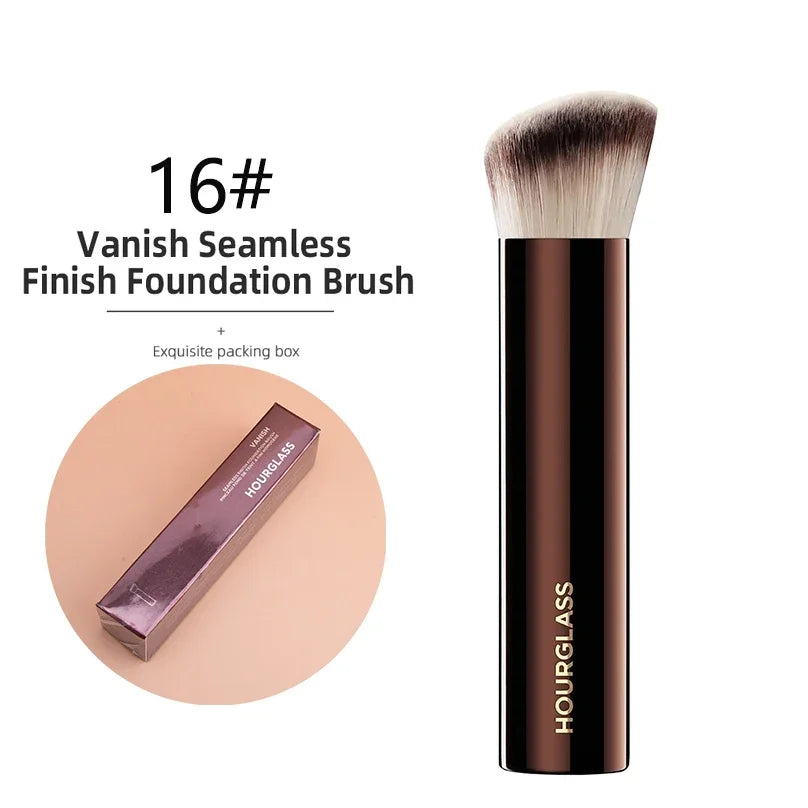 Hourglass Makeup Brush – Precision for Flawless Foundation, Contour & Eyeshadow! - UltraChic