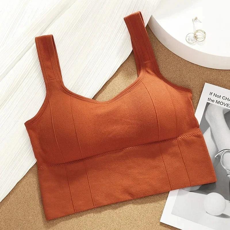 Breathable Sports Bra Anti-Sweat Fitness Top Women Seamless Yoga Bra Shockproof Crop Top Push Up Sport Bra Gym Workout Top - UltraChic