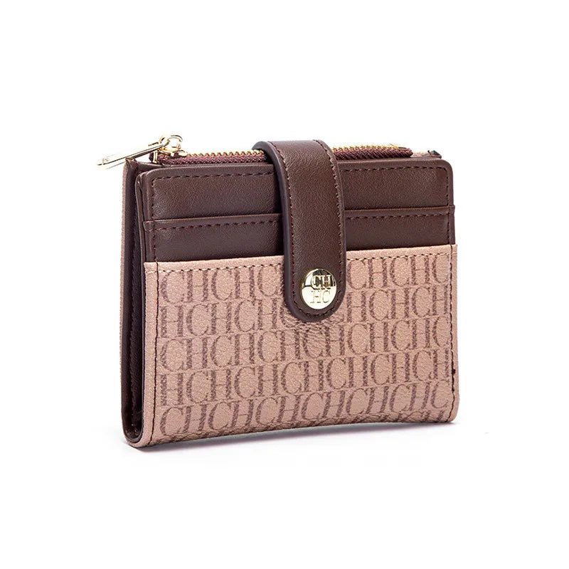 "Pink Leather Card Case | Personalized Monogram Option | Slim & Stylish Organizer" - UltraChic