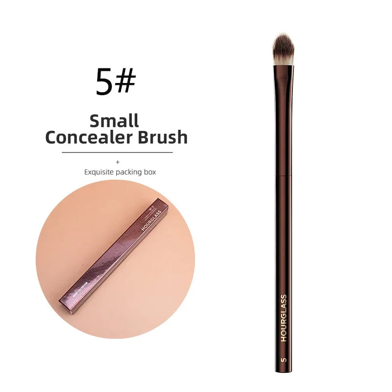 Hourglass Makeup Brush – Precision for Flawless Foundation, Contour & Eyeshadow! - UltraChic