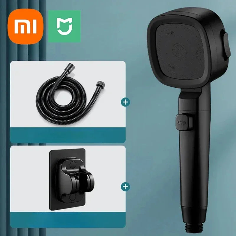 Xiaomi High Pressure Shower Head – 3 Modes Adjustable Filter Shower Head Set for Smart Bathroom - UltraChic