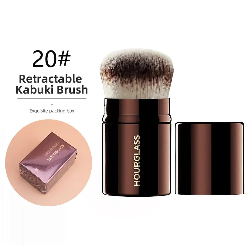 Hourglass Makeup Brush – Precision for Flawless Foundation, Contour & Eyeshadow! - UltraChic
