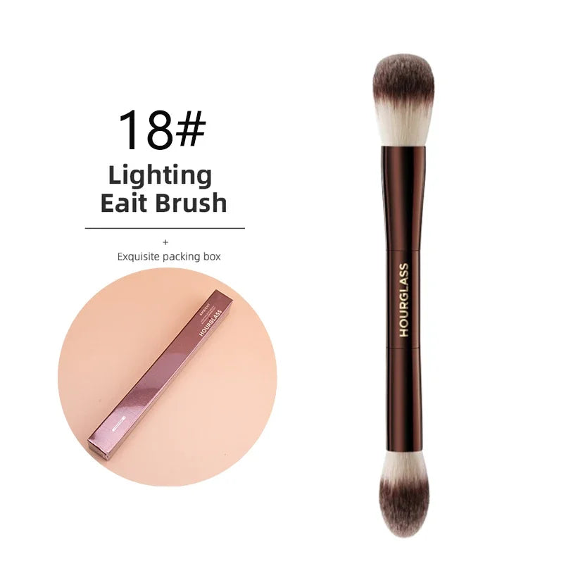 Hourglass Makeup Brush – Precision for Flawless Foundation, Contour & Eyeshadow! - UltraChic
