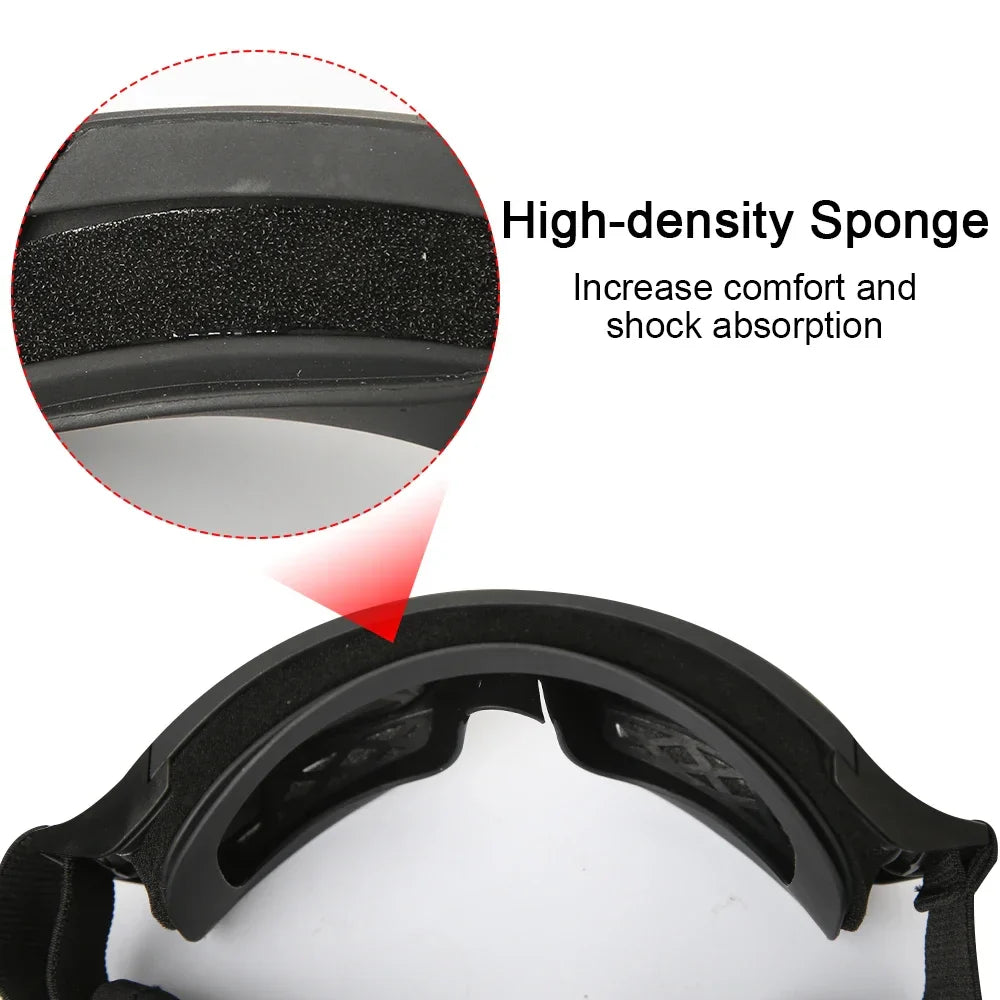 Tactical Goggles - Military-Grade UV Protection and Adjustable Outdoor Eyewear - UltraChic