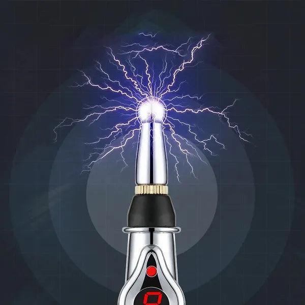 Electric Acupuncture Massage Pen – Pain Relief Therapy for Back, Neck & Face – Meridian Energy & Beauty Roller