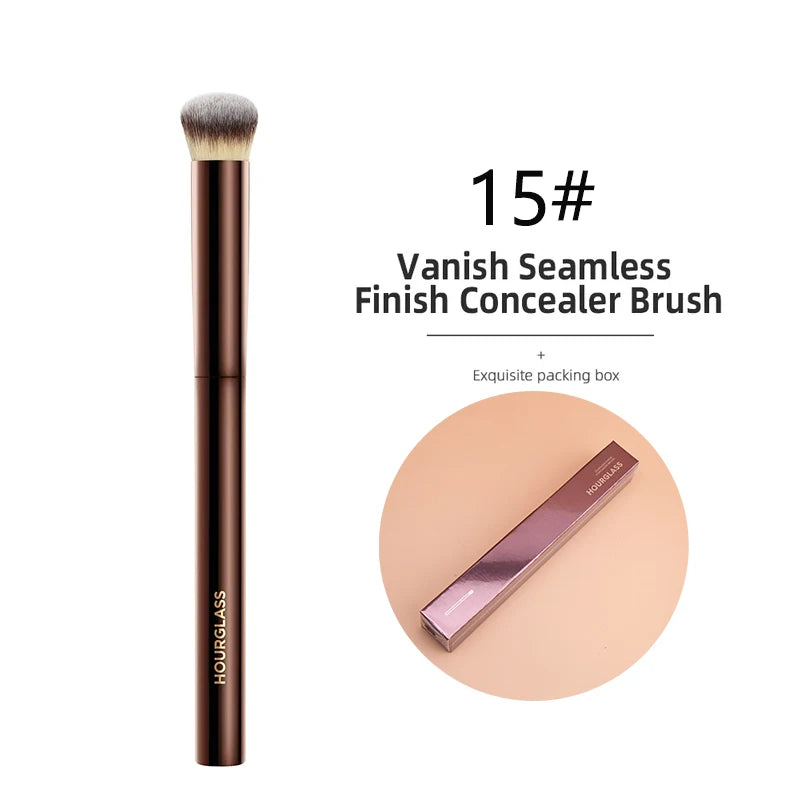 Hourglass Makeup Brush – Precision for Flawless Foundation, Contour & Eyeshadow! - UltraChic