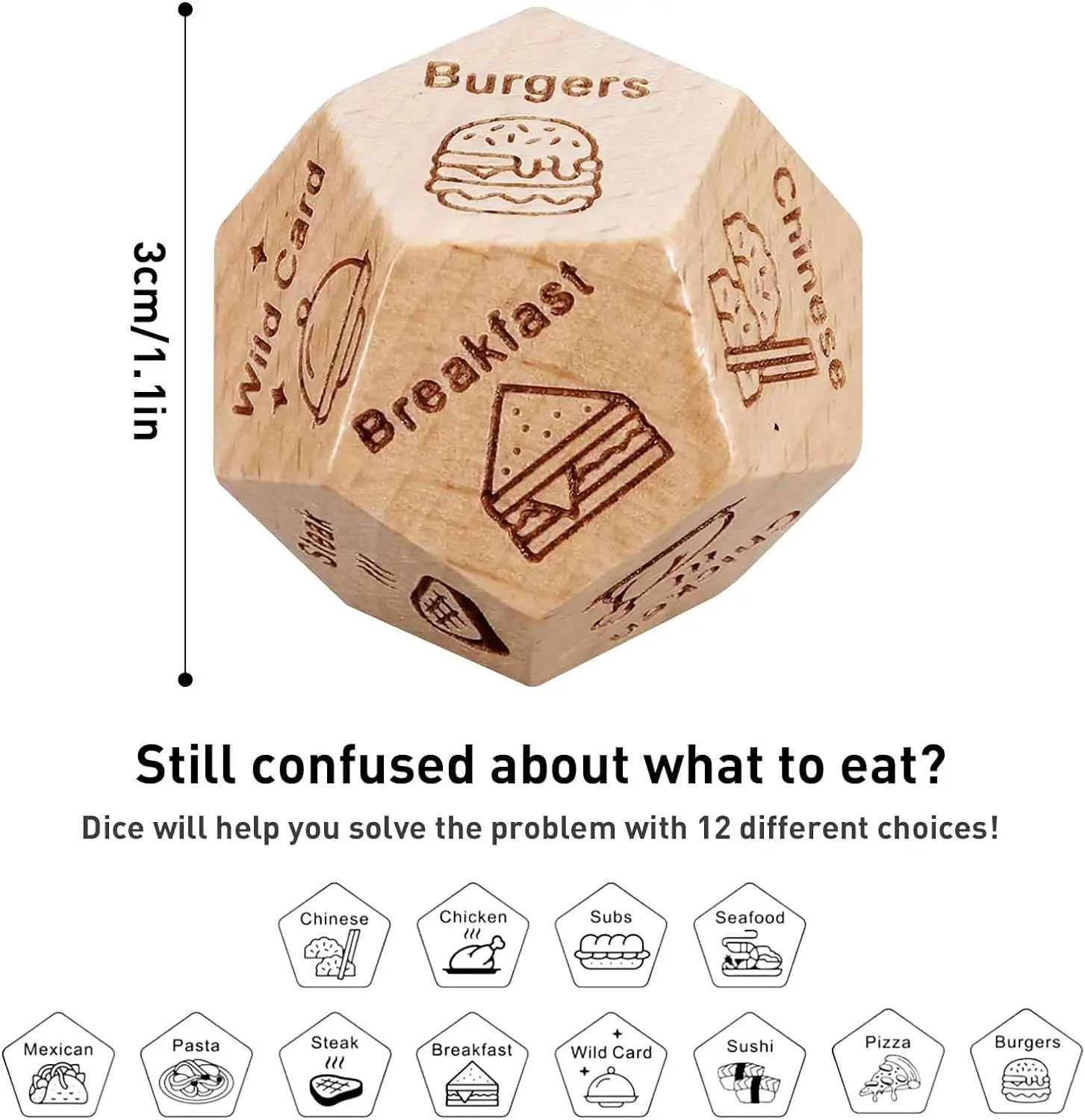 Couples' Decision Dice Game - Fun Gift for Him & Her - UltraChic
