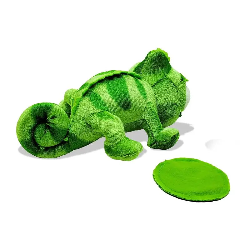 Cartoon Chameleon Plush Toy – Soft Stuffed Animal, Rapunzel Shoulder Buddy, Fun Gift for Girls & Kids