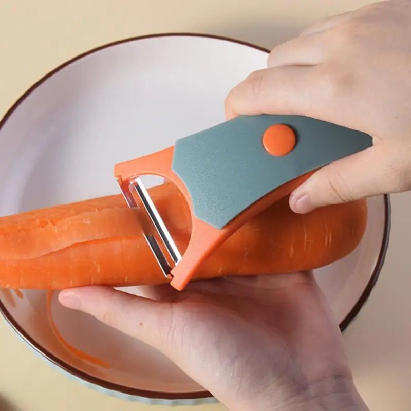 PeelPro 2-in-1 – Effortless Food Prep with Dual Functionality for Quick, Easy Meals