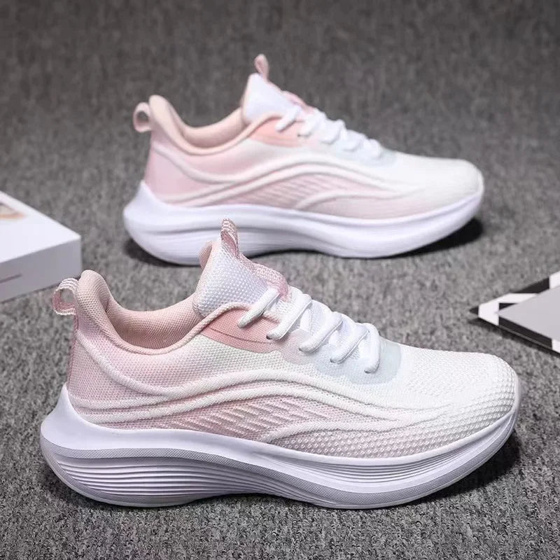 Casual Running Sneakers – Breathable, Anti-Slip Athletic Shoes for Women & Couples - UltraChic