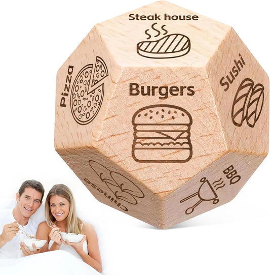 Couples' Decision Dice Game - Fun Gift for Him & Her