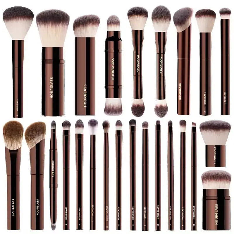 Hourglass Makeup Brush – Precision for Flawless Foundation, Contour & Eyeshadow! - UltraChic