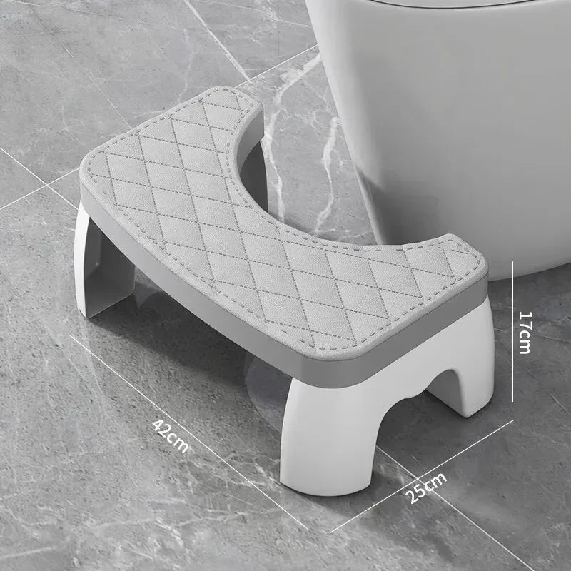 Ergonomic EasySquat – Waterproof & Non-Slip Toilet Foot Stool for Better Posture - UltraChic