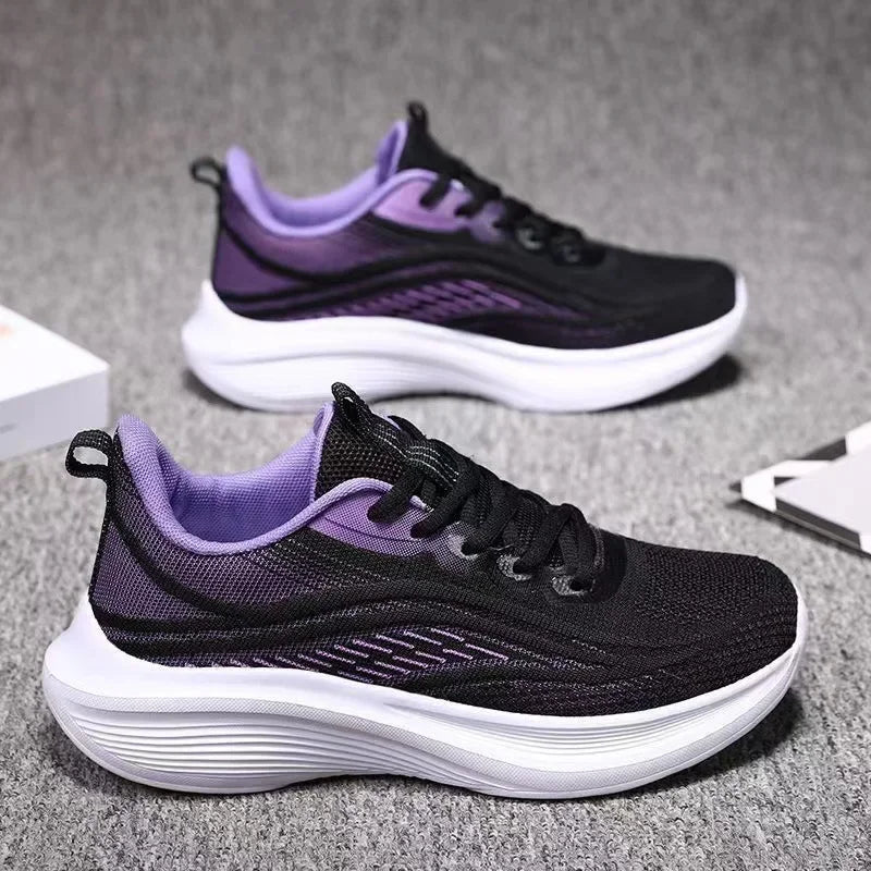 Casual Running Sneakers – Breathable, Anti-Slip Athletic Shoes for Women & Couples - UltraChic