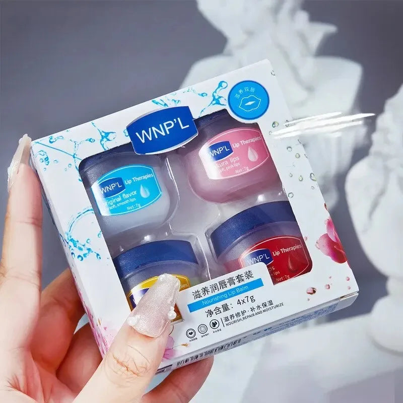 Moisturizing Lip Balm Set (4/6/8pcs) – Nourishing, Long-Lasting Hydration for Soft, Smooth Lips!