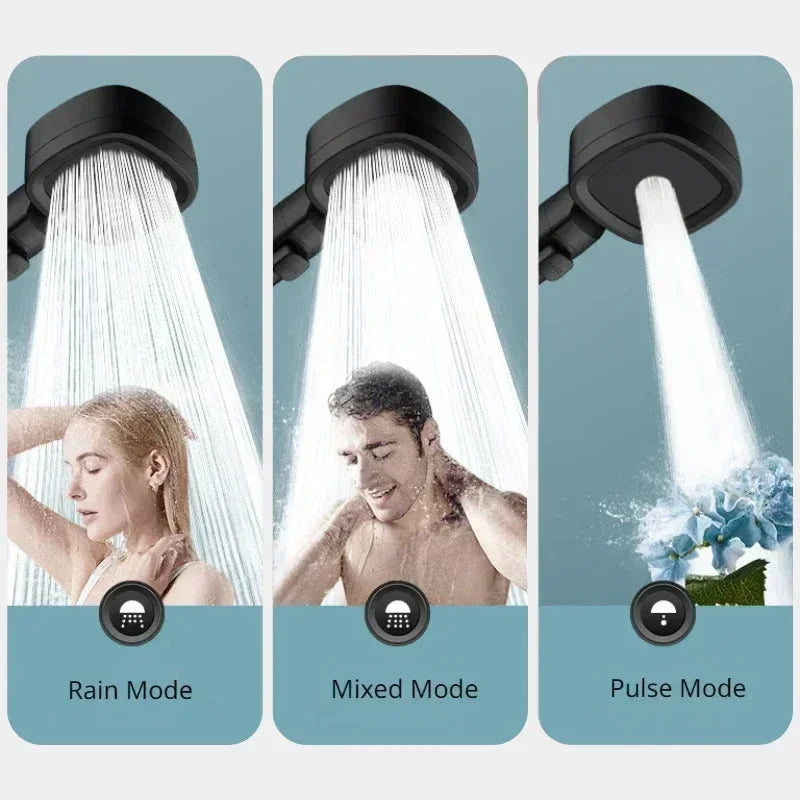 Xiaomi High Pressure Shower Head – 3 Modes Adjustable Filter Shower Head Set for Smart Bathroom - UltraChic