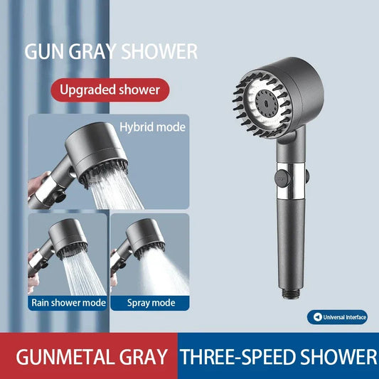 🚿 High-Pressure Filtered Shower Head – Clean, Soothing & Water-Saving - UltraChic