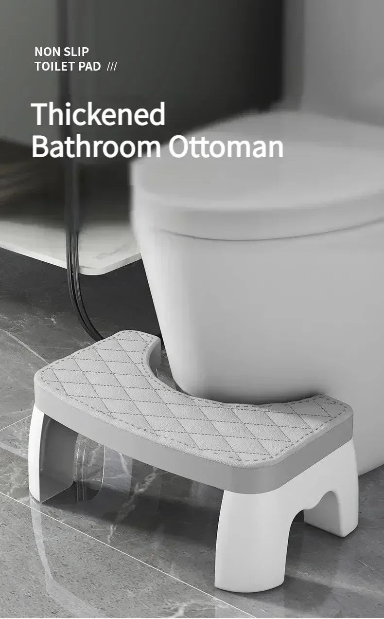 Ergonomic EasySquat – Waterproof & Non-Slip Toilet Foot Stool for Better Posture - UltraChic