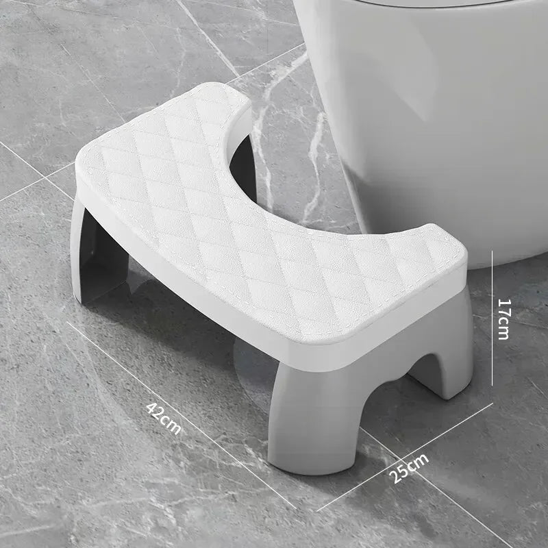 Ergonomic EasySquat – Waterproof & Non-Slip Toilet Foot Stool for Better Posture - UltraChic