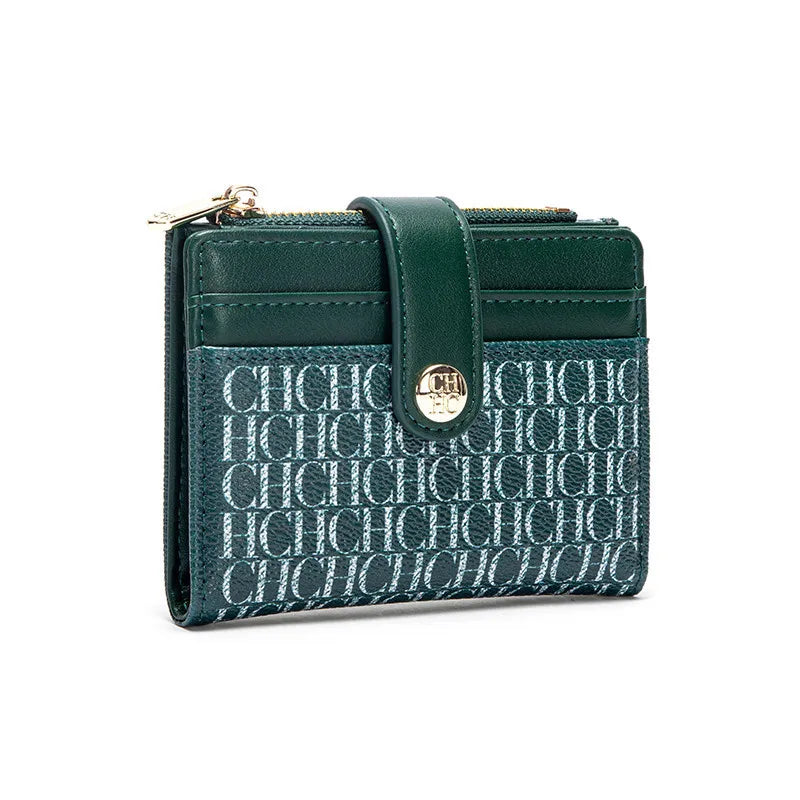 "Pink Leather Card Case | Personalized Monogram Option | Slim & Stylish Organizer" - UltraChic