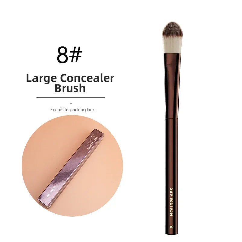 Hourglass Makeup Brush – Precision for Flawless Foundation, Contour & Eyeshadow! - UltraChic