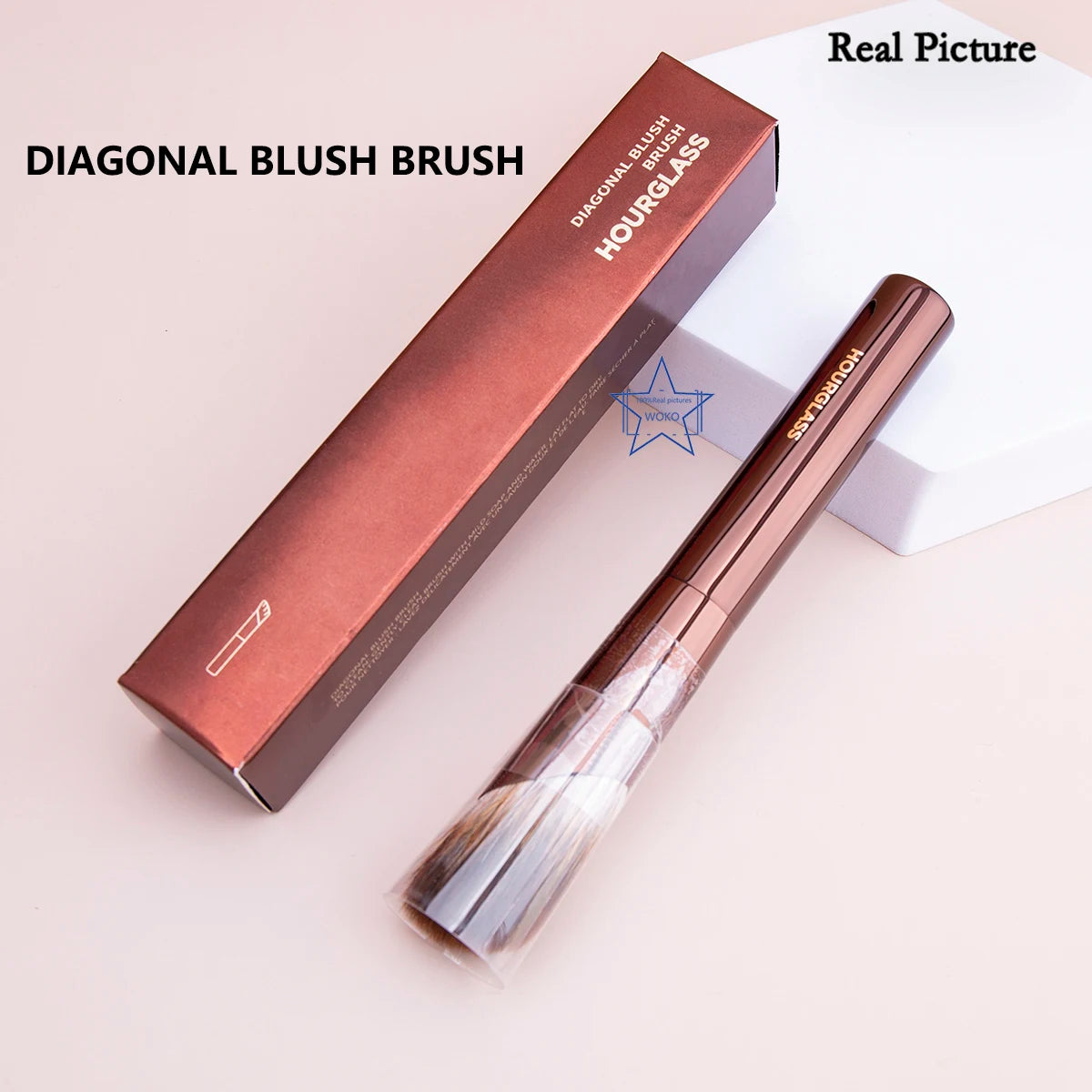 Hourglass Makeup Brush – Precision for Flawless Foundation, Contour & Eyeshadow! - UltraChic