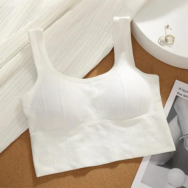 Breathable Sports Bra Anti-Sweat Fitness Top Women Seamless Yoga Bra Shockproof Crop Top Push Up Sport Bra Gym Workout Top - UltraChic