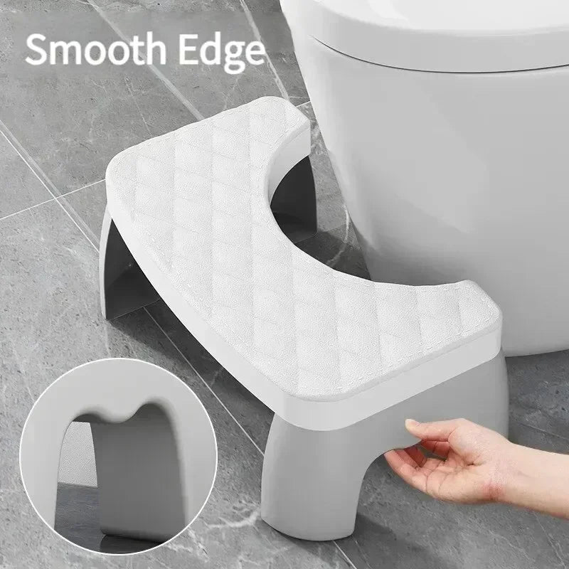 Ergonomic EasySquat – Waterproof & Non-Slip Toilet Foot Stool for Better Posture - UltraChic
