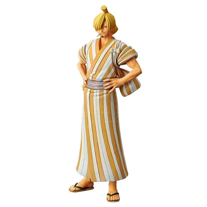 18cm One Piece Anime Figure Luffy Zoro Chopper Nami Action Figure Land - UltraChic