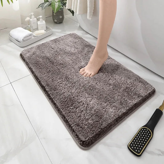 Soft & Thick Anti-Slip Bathroom Floor Mat – Ultra Absorbent Water-Resistant Rug - UltraChic