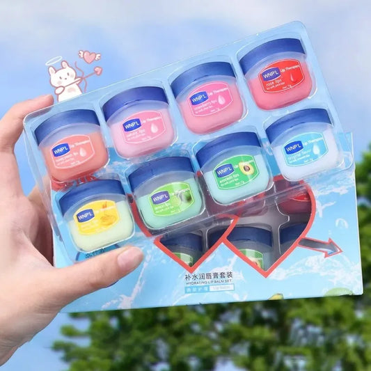 Moisturizing Lip Balm Set (4/6/8pcs) – Nourishing, Long-Lasting Hydration for Soft, Smooth Lips!