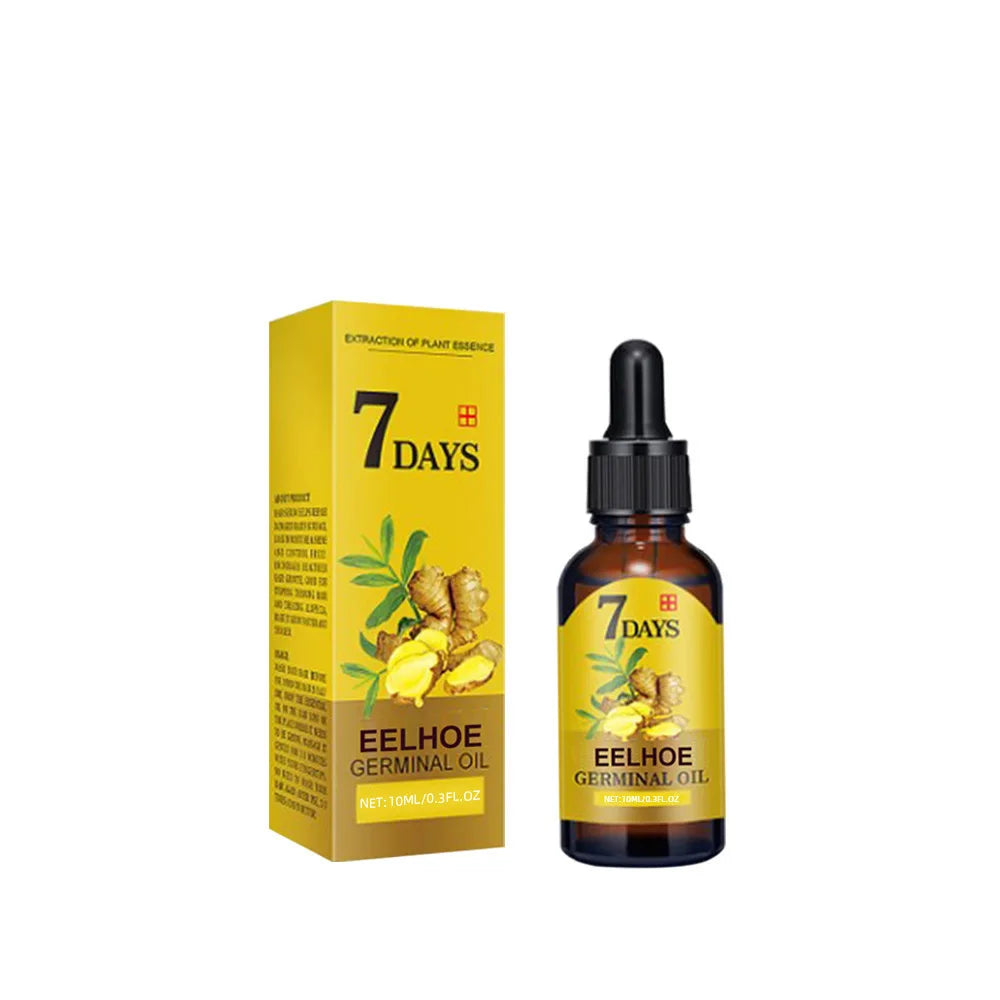 EELHOE Ginger Essence Hair Growth Oil – Stimulate Hair Growth, Strengthen and Nourish for Healthier, Thicker Hair