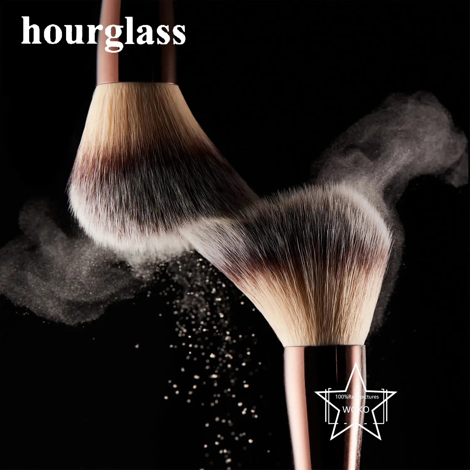 Hourglass Makeup Brush – Precision for Flawless Foundation, Contour & Eyeshadow! - UltraChic
