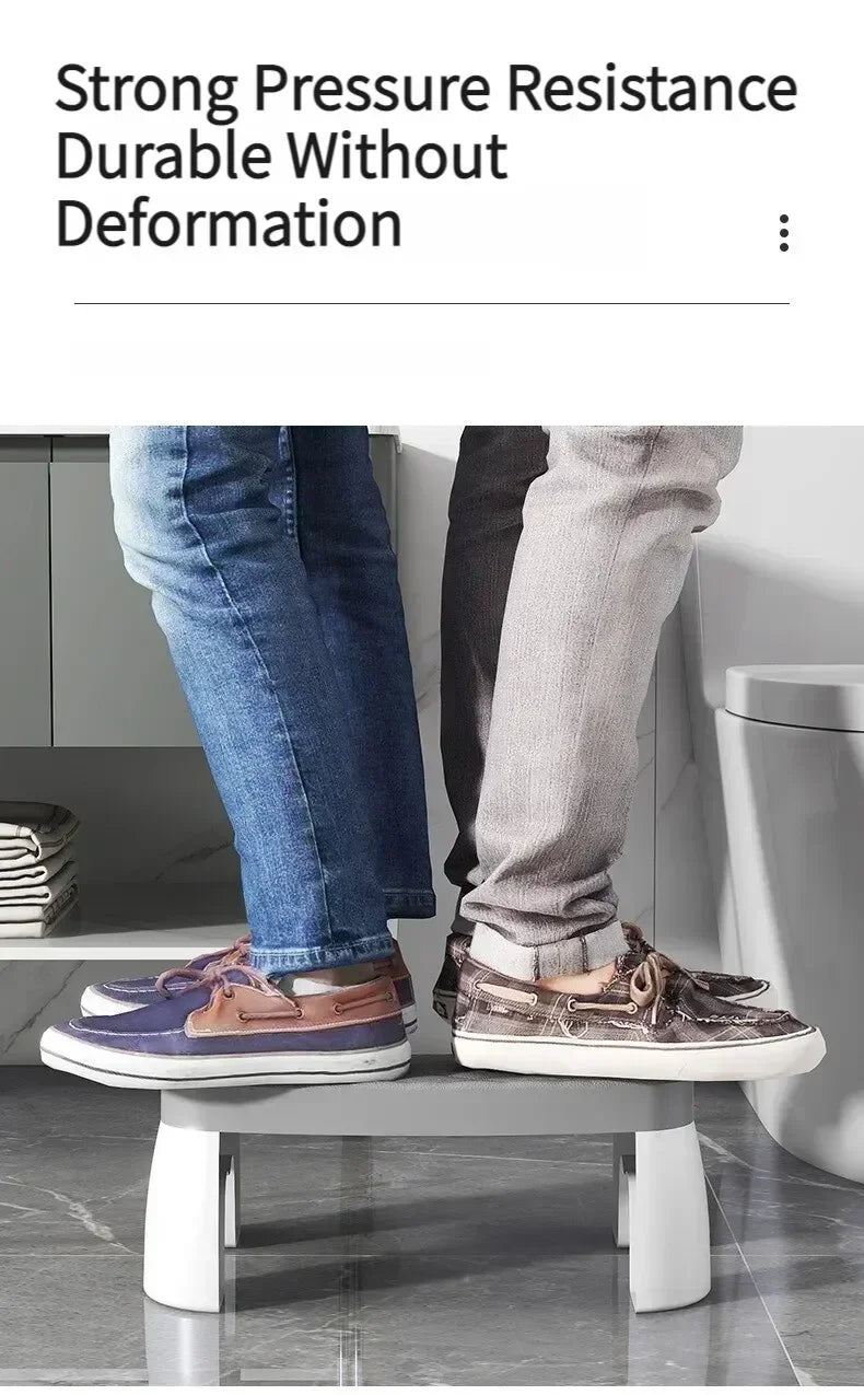 Ergonomic EasySquat – Waterproof & Non-Slip Toilet Foot Stool for Better Posture - UltraChic