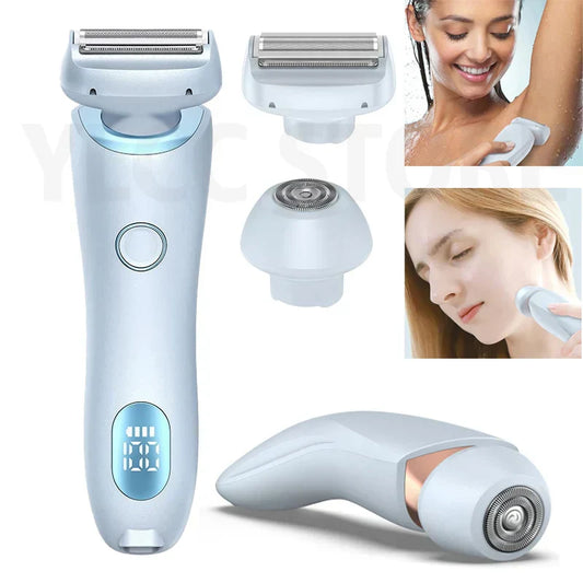 SmoothGlide Women’s Electric Razor  Painless, Rechargeable  Effortless Shaving Experience