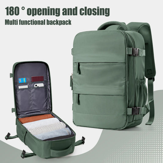 "35L Nylon Luggage Bag – Lightweight, Durable, and Perfect for Airline Cabin Travel!"