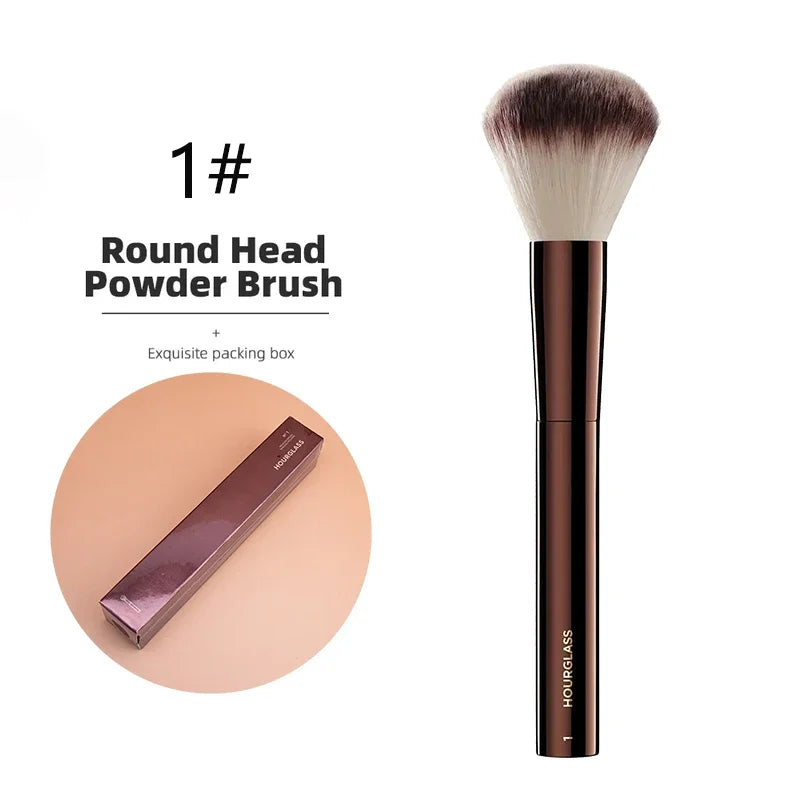 Hourglass Makeup Brush – Precision for Flawless Foundation, Contour & Eyeshadow! - UltraChic