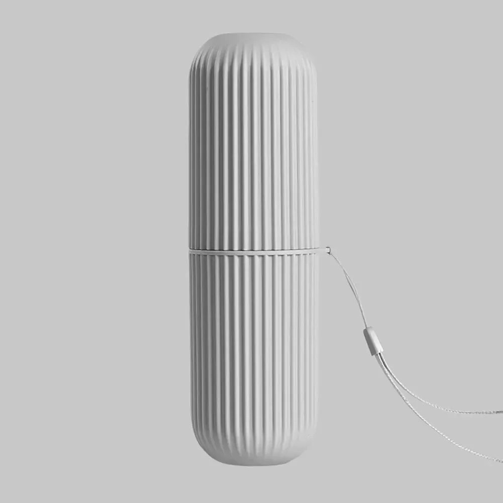 1PC Portable Toothbrush Cup – Travel Toothpaste Holder & Bathroom Storage Case Organizer - UltraChic