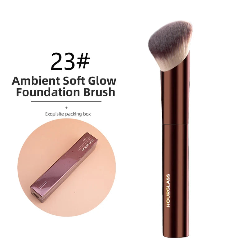Hourglass Makeup Brush – Precision for Flawless Foundation, Contour & Eyeshadow! - UltraChic