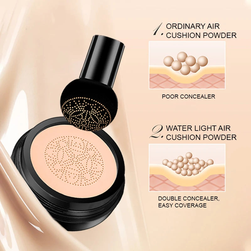 Ocheal BB Cream Air Cushion Compact – Perfect Foundation & Concealer for a Flawless Finish! - UltraChic