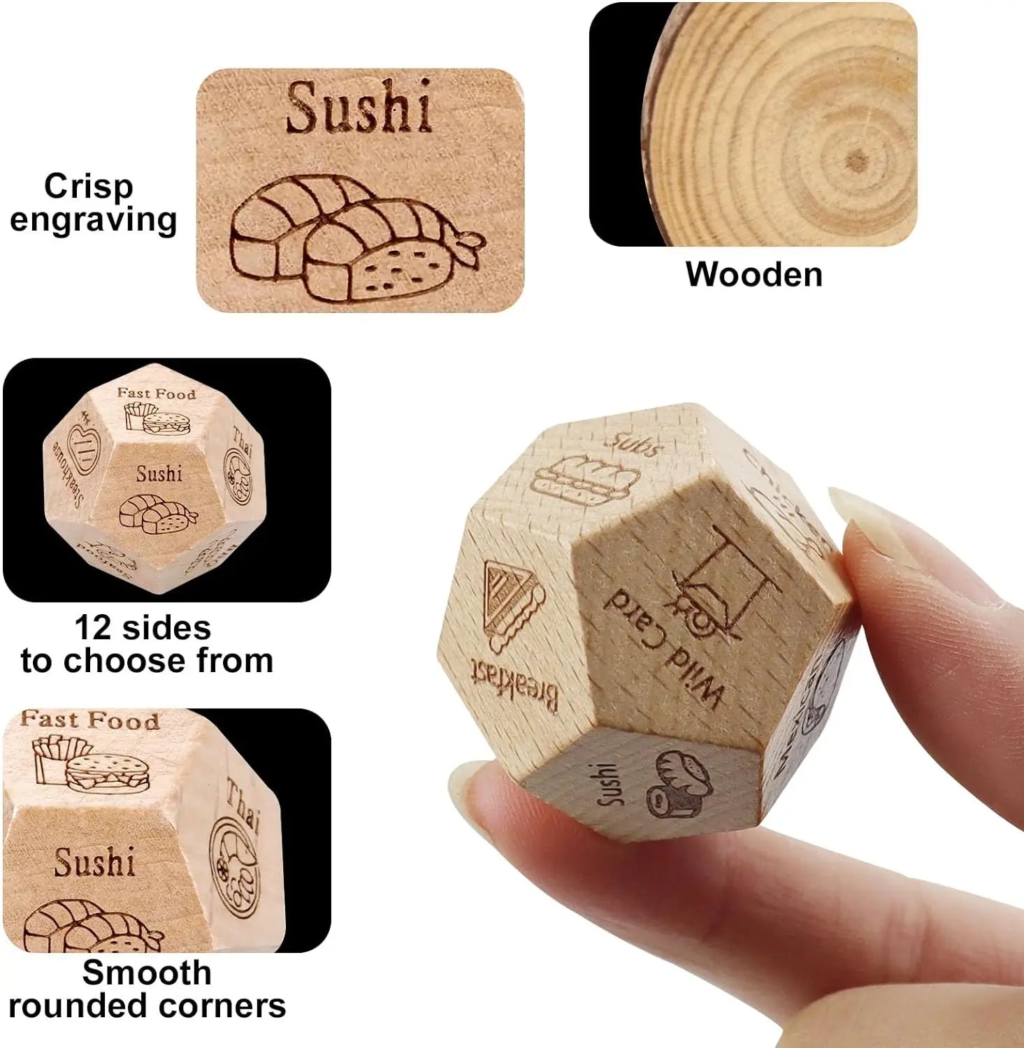 Couples' Decision Dice Game - Fun Gift for Him & Her - UltraChic
