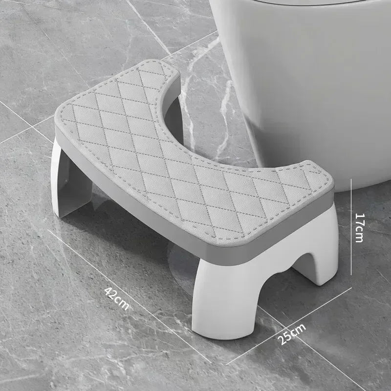 Ergonomic EasySquat – Waterproof & Non-Slip Toilet Foot Stool for Better Posture - UltraChic