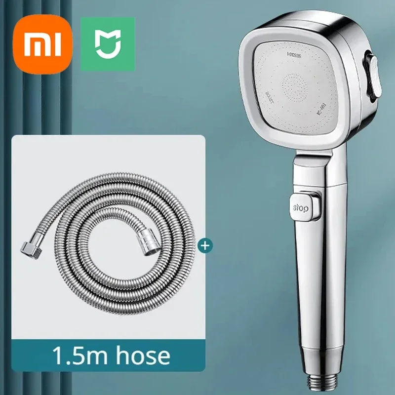 Xiaomi High Pressure Shower Head – 3 Modes Adjustable Filter Shower Head Set for Smart Bathroom - UltraChic