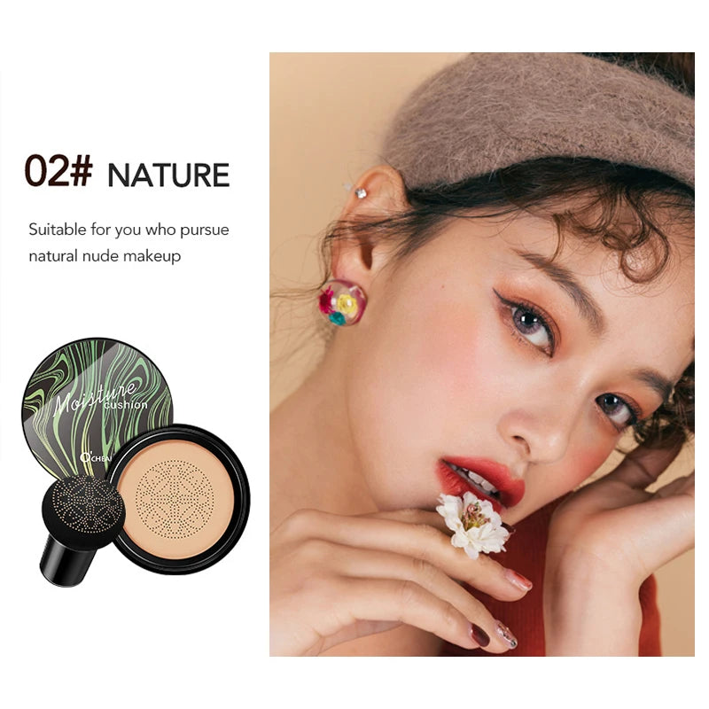 Ocheal BB Cream Air Cushion Compact – Perfect Foundation & Concealer for a Flawless Finish! - UltraChic