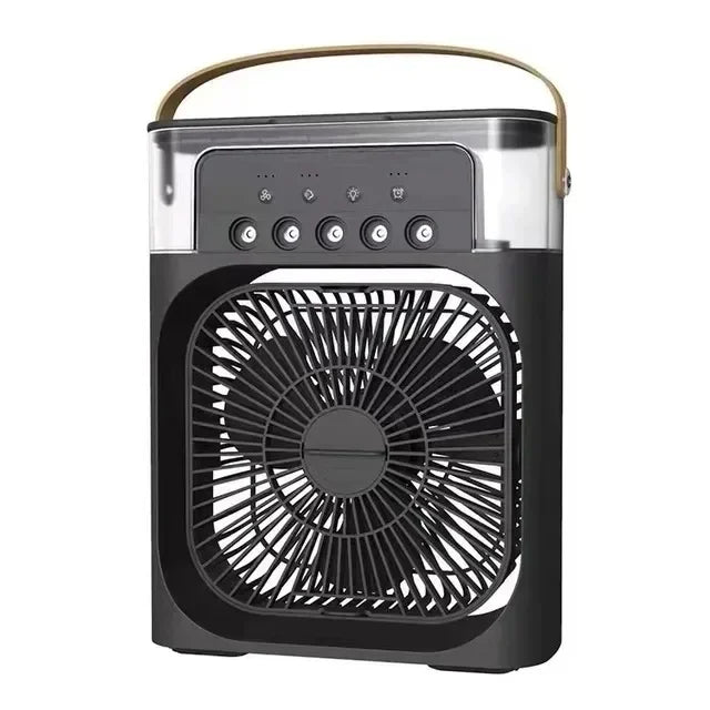 "3-in-1 Portable Humidifier Fan Mini Air Conditioner – Compact & Efficient Cooling Solution for Ultimate Comfort!"