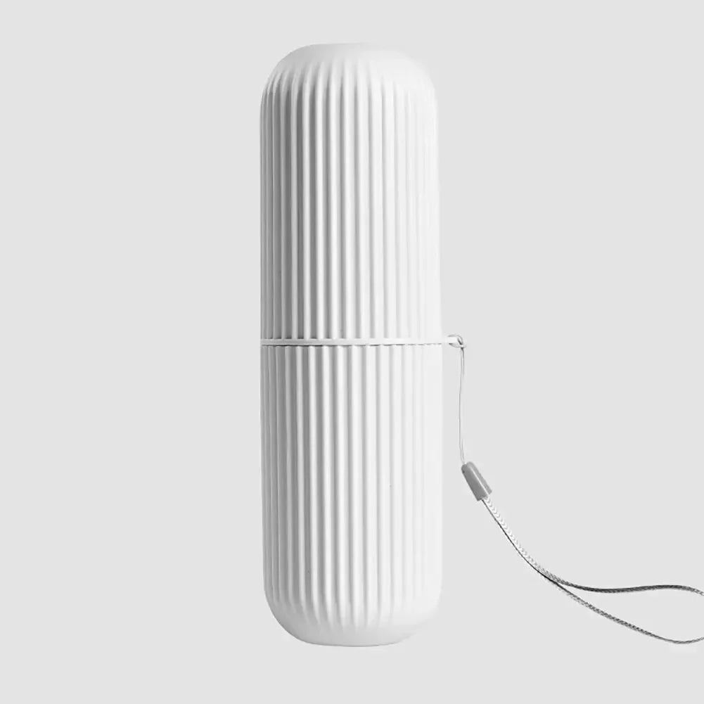 1PC Portable Toothbrush Cup – Travel Toothpaste Holder & Bathroom Storage Case Organizer - UltraChic