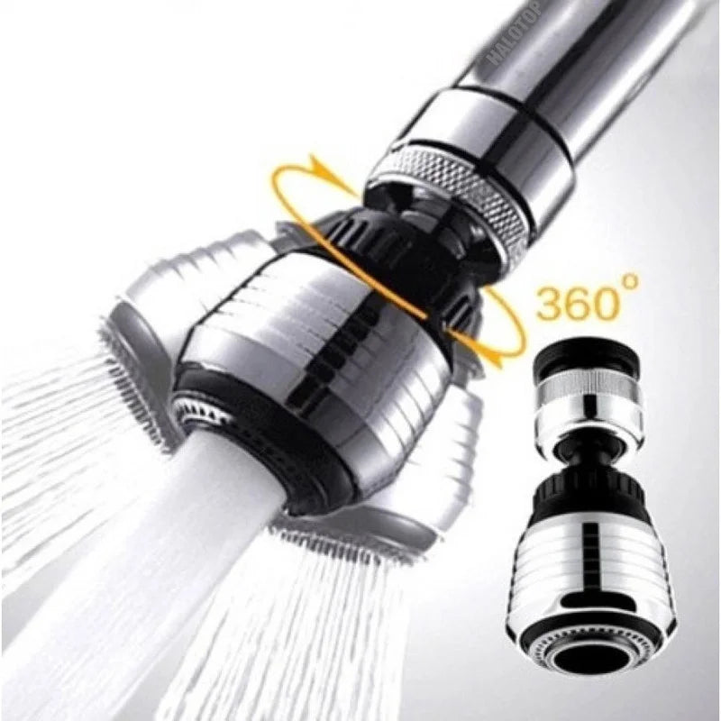 2 Mode Faucet Extender Nozzle Water Diffuser Tap Mixer Aerator Kitchen Attachment Adapter Frother Sprayer Saving Bubbler Filte - UltraChic