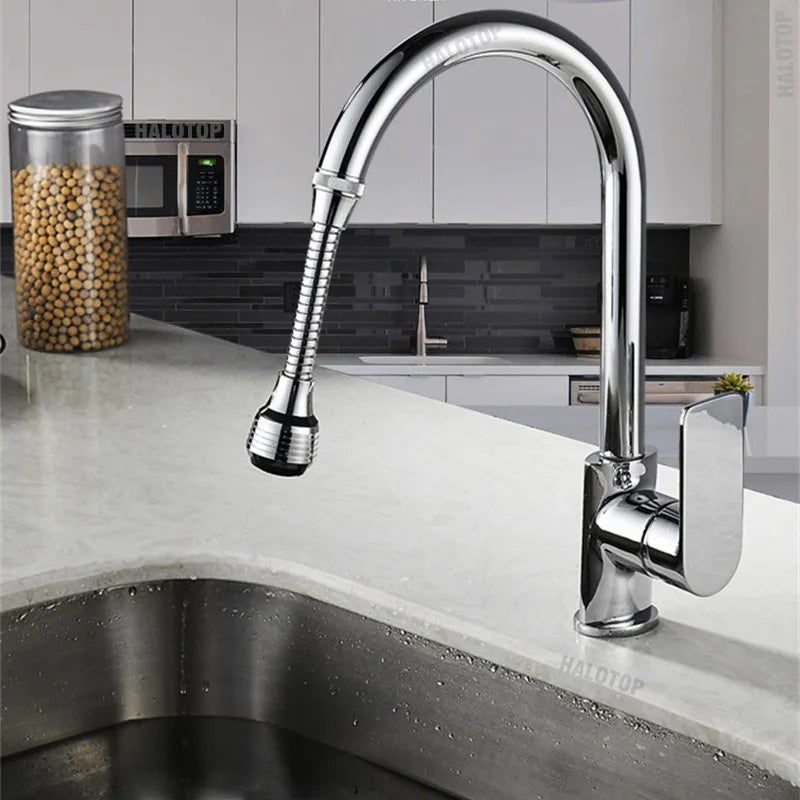 2 Mode Faucet Extender Nozzle Water Diffuser Tap Mixer Aerator Kitchen Attachment Adapter Frother Sprayer Saving Bubbler Filte - UltraChic