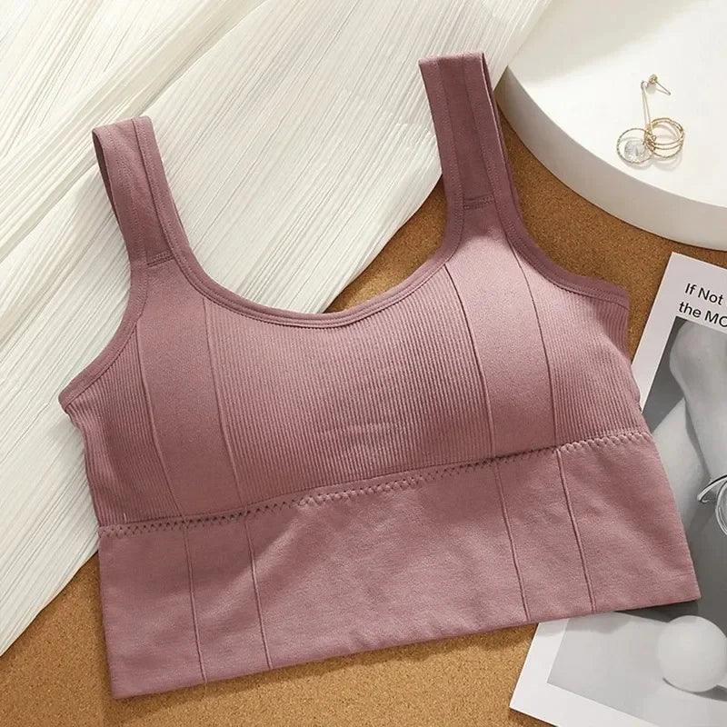 Breathable Sports Bra Anti-Sweat Fitness Top Women Seamless Yoga Bra Shockproof Crop Top Push Up Sport Bra Gym Workout Top - UltraChic