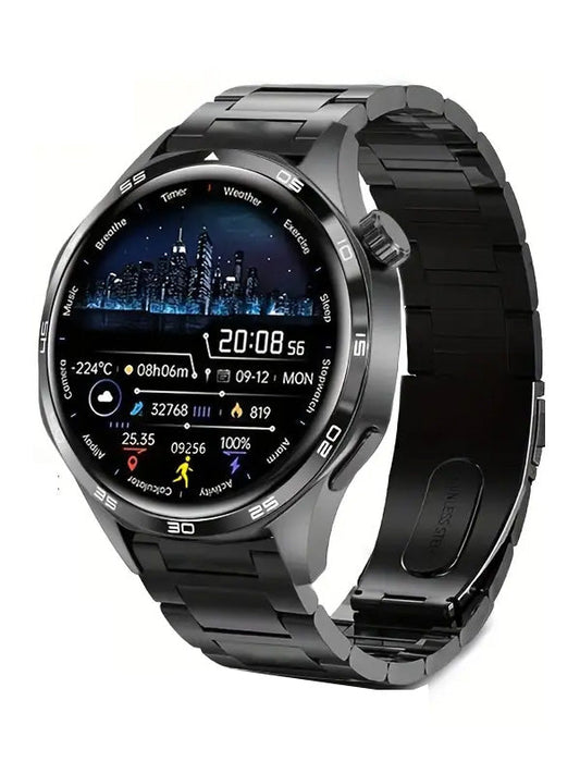 "Paearofero GT5 Pro Smartwatch with HD Display & AI Assist – Advanced Technology & Sleek Design!"